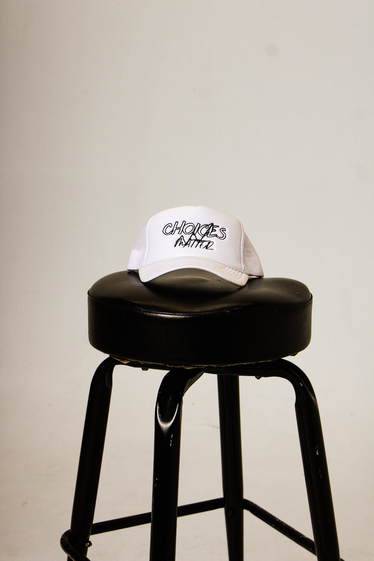 White Choices Matter Cap